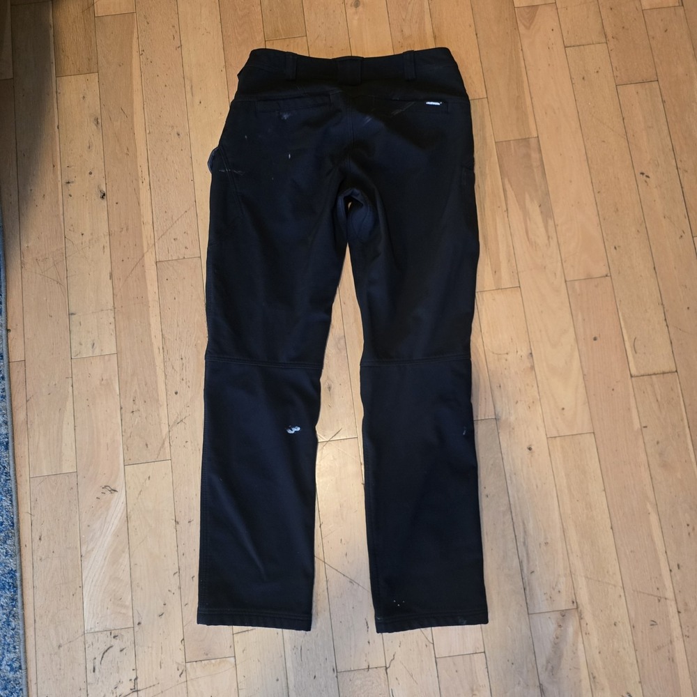 Truewerk T3 Work Pants Mens 36x36 Black Fleece Lined Cargo Utility Stretch - Picture 10 of 16